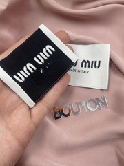 Бирка Миу белая