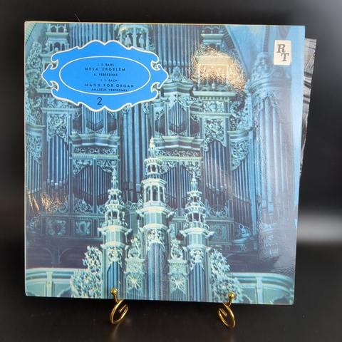 J.S. Bahs Mesa Ergelem/ mass for organ 2 виниловая пластинка 12 дюймов классика LP, винтаж RiTonis Melodija 1990 год