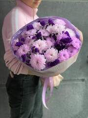 Букет цветов Фиолетовый дуэт