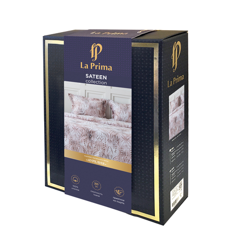 Постельное бельё LaPrima «Аурелия» люкс-сатин (2 сп) - купить 10