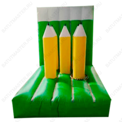 Надувная командная игра "Кольцеброс- карандаш"