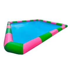Квадратный надувной бассейн «Зебра», 15*15*0,8 м