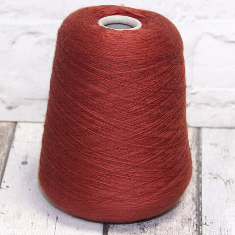 Меринос гребенной 2/30 терракотовый