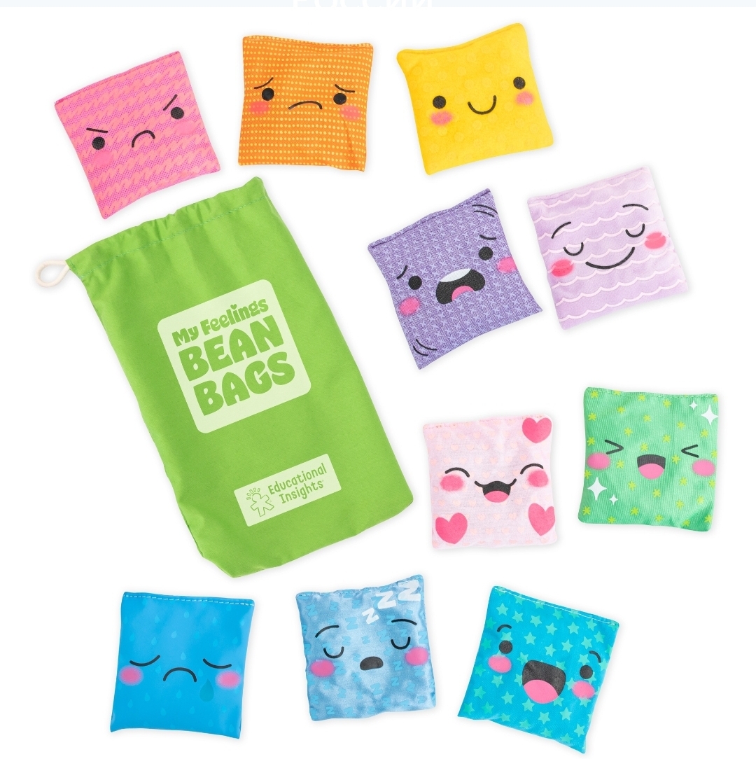 "Подушечки.Изучаем цвета и эмоции" (10 элементов)