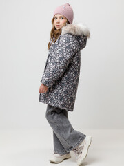 куртка  для девочки  ВК 38122/н/3 УЗГ