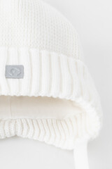 шапка  для девочки  КВ 20401/ш/белый