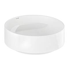 Kludi RESA R 58CW1043 керамическая раковина-чаша, круглая, 40x40, белый фото