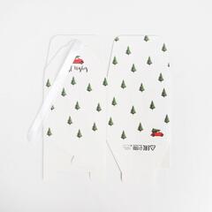 Коробка сборная одиночная куб, «С Новым годом», 12*12*12 см