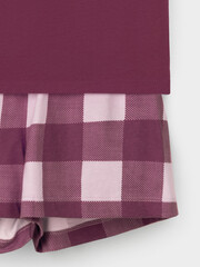 пижама  для девочки  МП 1658-1/коричневый 1614 Н026.3