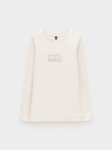 лонгслив  для девочки  КР 302267/молочный 1005 к662