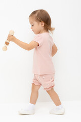 шорты  для девочки  КР 400683/дымчатая роза,милые цветочки к543