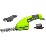 Ножницы садовые Greenworks G7,2HS 7.2V со встроенным аккумулятором на 2 A/ч, без ручки-удлинителя