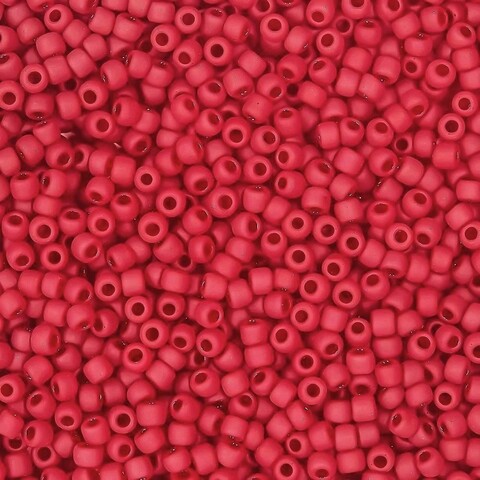 Японский бисер TOHO Round 11/0 (№5CF), прозрачный матовый