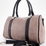 Сумка Саломея 217 македония тауп + черный