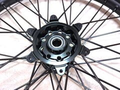 Передний колёсный диск для YAMAHA YZF250 / YZF450 / YZ250FX / YZ450FX / WR250F / WR450F 2014-2025 г.в. / 1.6*21 черный