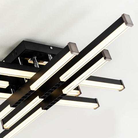 Потолочная светодиодная люстра Modelight MDL.9376.700CL BK