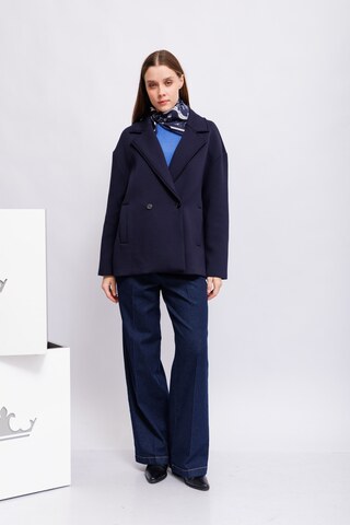 Oui Пальто-бушлат из скуба-джерси