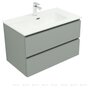Aquanet 344769 Тумба с раковиной Вега 2.0 80 2 ящ. цв.мисти грин (раковина Flat) (344769)