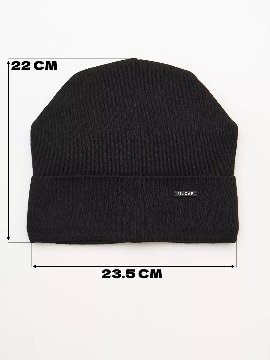 Шапка бини зимняя весенняя с флисом