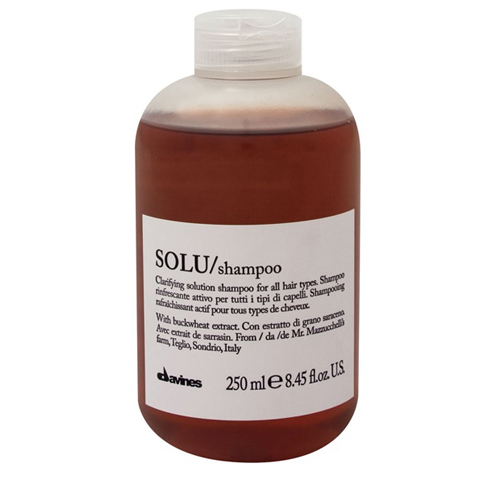 Davines Essential Haircare SOLU: Активно освежающий шампунь для глубокого очищения волос (Solu Shampoo)