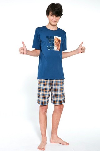 Пижама подростковая с шортами для мальчиков CORNETTE 551 WILD