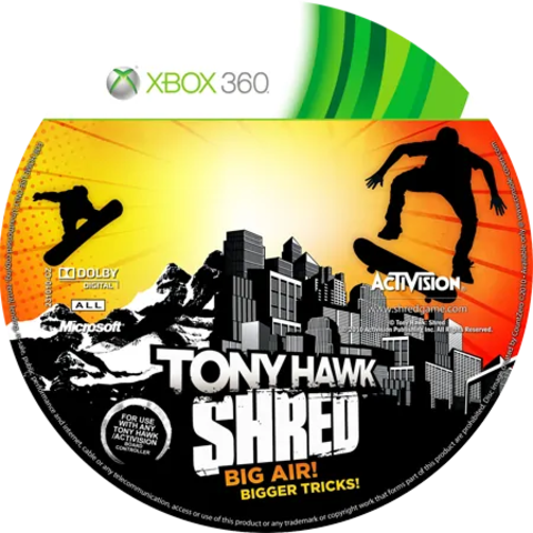 Tony Hawk: Shred [Xbox 360]