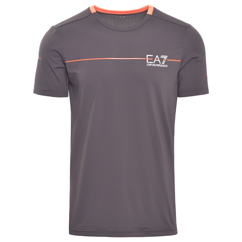 Теннисная футболка EA7 Man Jersey T-Shirt - raven