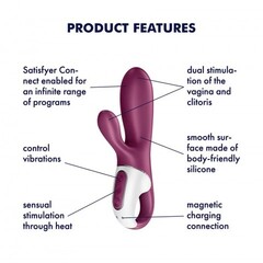 Вибратор-кролик Hot Bunny Connect App Satisfyer