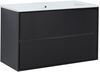 Aquanet 316690 Тумба Милан 105 Черный глянец (316690)
