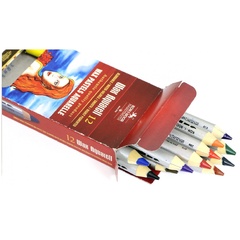 Карандаши восковые акварельные KOH-I-NOOR WAX AQUARELL 8282, 12цв, картонная коробка