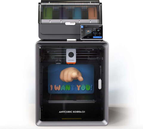 3D-принтер Anycubic Kobra S1 Combo
