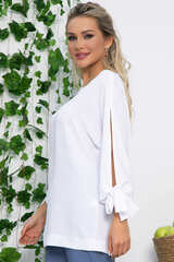 Блуза Гэтсби (белая) Б13557-8М LT Collection