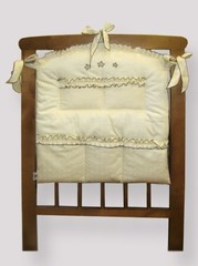 Карман на кроватку "Три медведя" (зеленый)