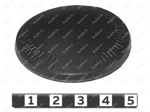 Колпачок катка cнегоходa BRP SKI-DOO, LYNX 1999-2012 Полиуретан 50-00-007 (черный) (570063600)