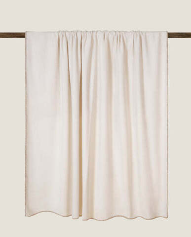 Плед 160х200 Frati Home Soft Bamboo Neve кремовый