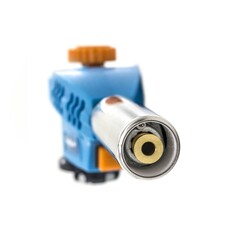 73-0-018 Горелка газовая на баллон, сопло 20 х 70 мм, пьезоподжиг, расход 120 г/ч, вертикальная, ABS (РемоКолор)