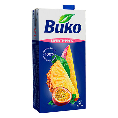 Сок Вико 2л мультифрукт, шт