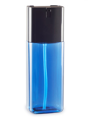 Флакон-дозатор прозрачный синий 100 мл