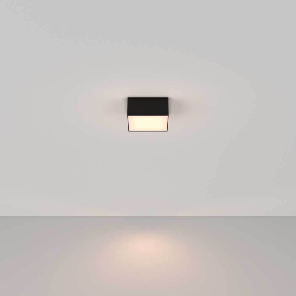 Потолочный светодиодный светильник Maytoni Technical Zon C032CL-12W3K-SQ-B