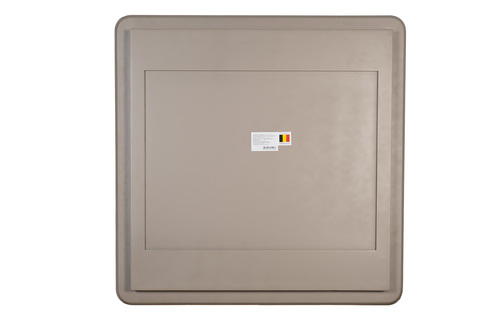 Зеркало 110х110х7.5см Garda Decor в никелевой раме