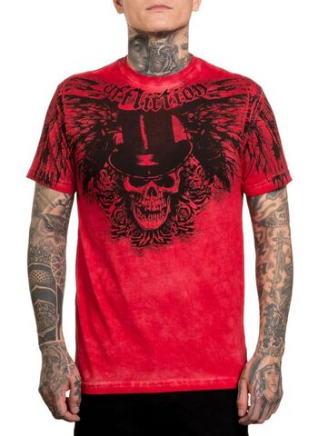 Affliction | Футболка мужская Absinthe Tee A2716 перед