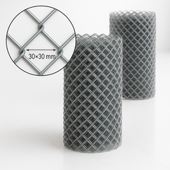 Сетка рабица 30х30 ф1,6мм (оцинкованная)