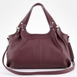 Сумка Саломея 304 гладкий бордо