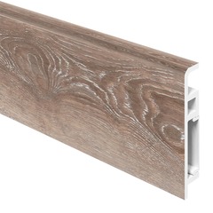 Плинтус из вспененного ПВХ Aberhof Luxe Дуб Арден 70х13х2000 мм