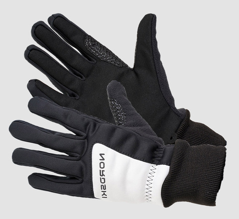 Теплые лыжные перчатки Nordski Arctic Black/White