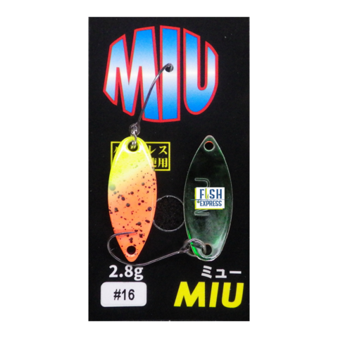 Блесна колеблющаяся на форель MIU LTD 2.8гр #16