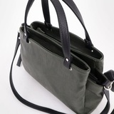 Сумка Саломея 457 македония оливковый + черный