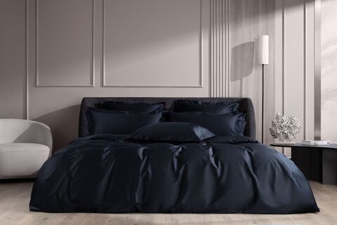 Постельное белье 180х200 Dark Onyx Allure Grass Семейный