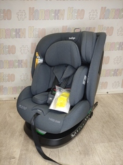 Автокресло детское Indigo E-Tron ISOFIX I-SIZE группа 0/1/2/3 (0-36) серый
