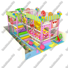 Детский игровой лабиринт «Сладкие горки»